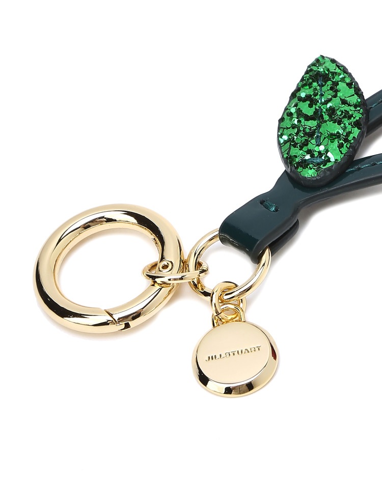 [23FW] [Charm] Cherry Sequin Leather Keyring 2色 バッグ装飾 新商品 韓国ブランド 韓国人気 韓国ファッション 学生 贈り物 ストリートファッション カ