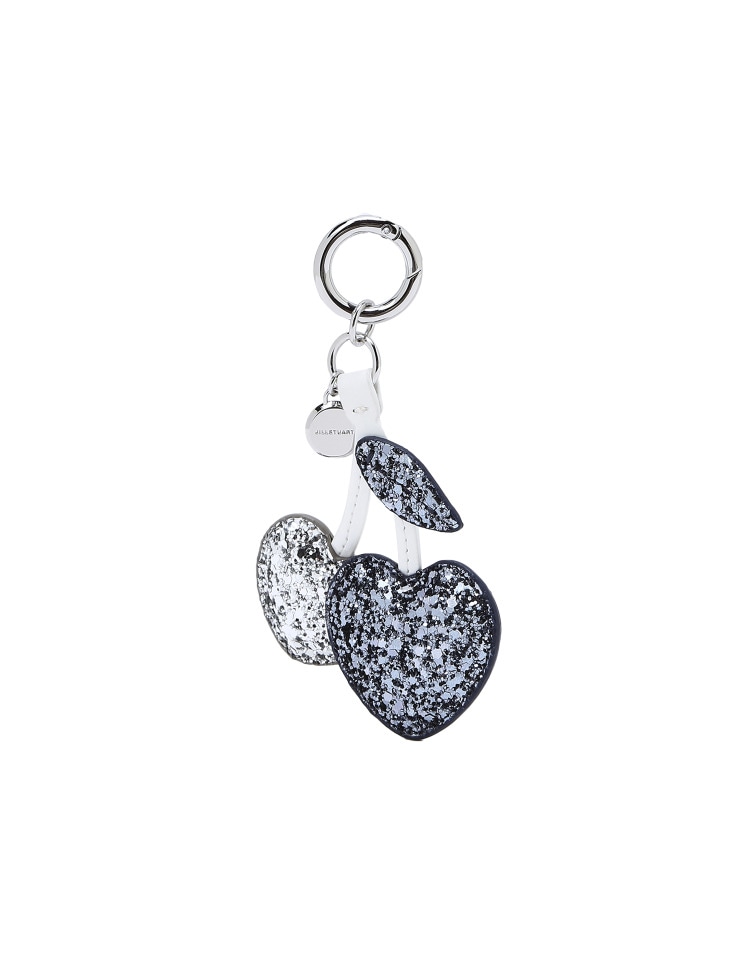 [23FW] [Charm] Cherry Sequin Leather Keyring 2色 バッグ装飾 新商品 韓国ブランド 韓国人気 韓国ファッション 学生 贈り物 ストリートファッション カ