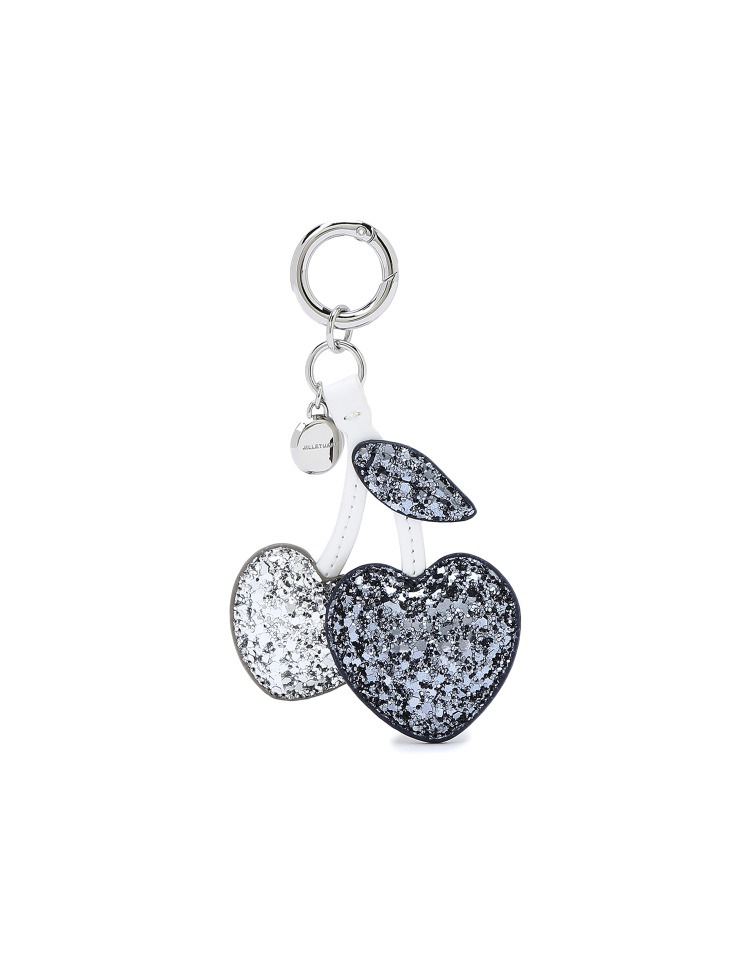 [23FW] [Charm] Cherry Sequin Leather Keyring 2色 バッグ装飾 新商品 韓国ブランド 韓国人気 韓国ファッション 学生 贈り物 ストリートファッション カ