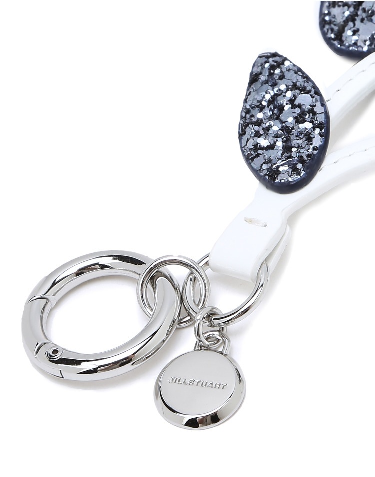 [23FW] [Charm] Cherry Sequin Leather Keyring 2色 バッグ装飾 新商品 韓国ブランド 韓国人気 韓国ファッション 学生 贈り物 ストリートファッション カ