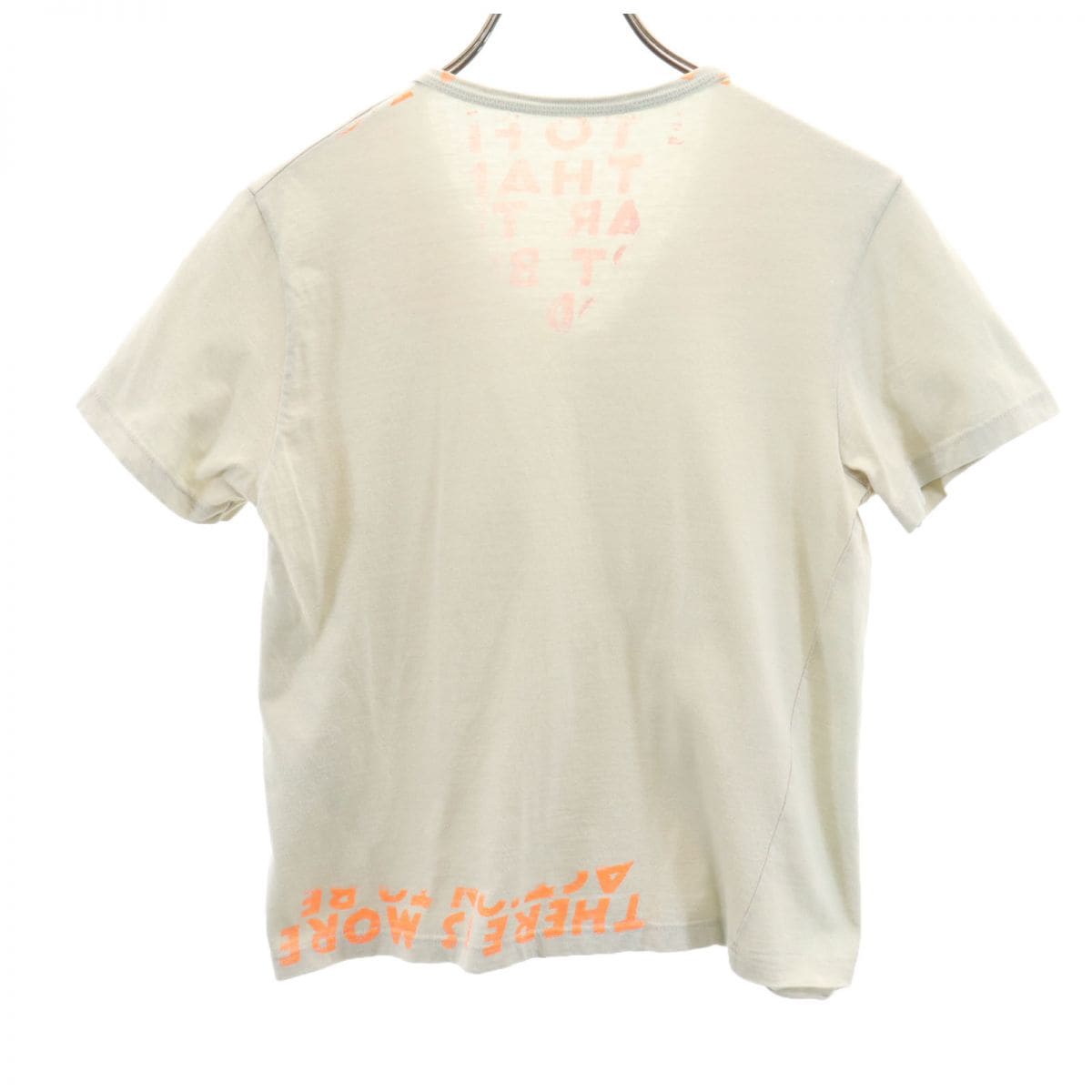 マルタンマルジェラ ホワイトAIDSプリント Tシャツ Maison Martin Margiela エイズTシャツ