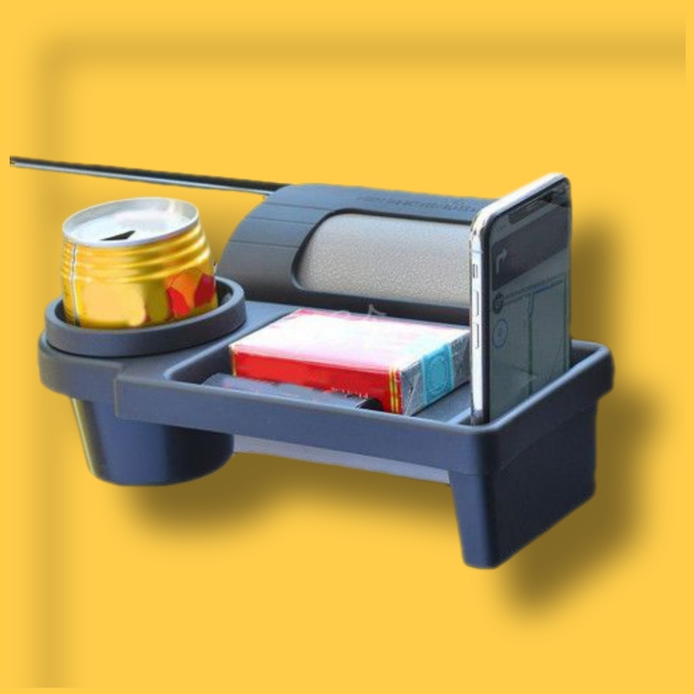 車両用 マルチ カップホルダー サイドドア ウィンドウ 電話 スタンド 車両のための掛け 保存 棚 プラスチック 物資 多機能 自動車