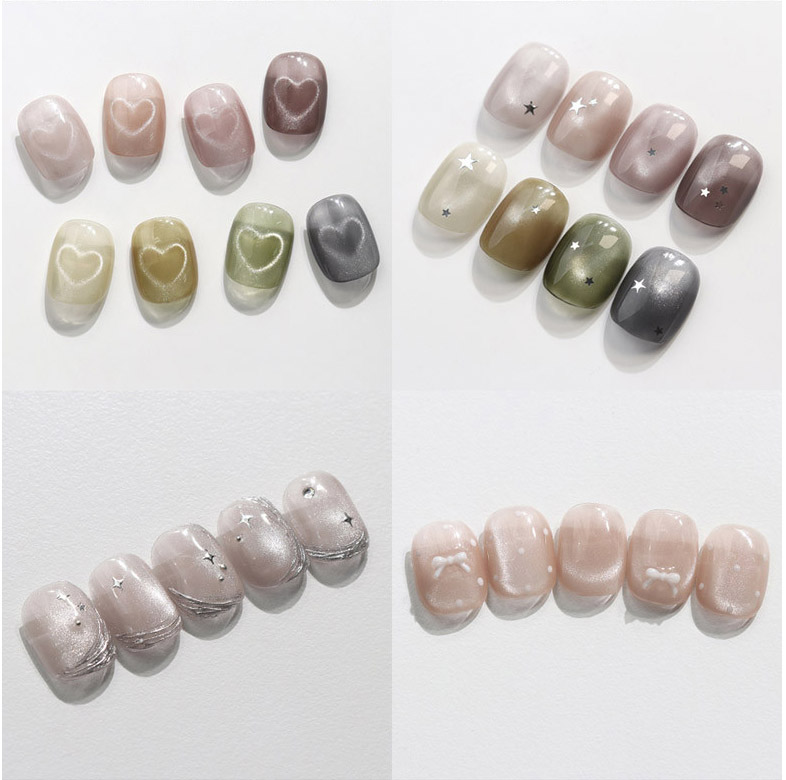 [BESSIE] 【Marron】 Rust and Sage [ 8色 セット] マグネットグリッタージェル