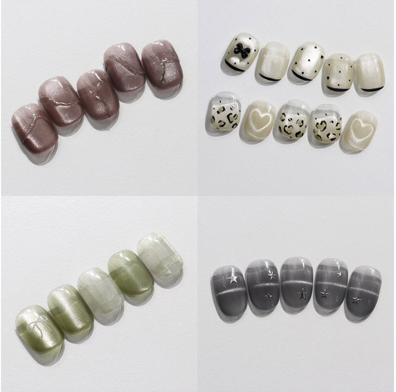 [BESSIE] 【Marron】 Rust and Sage [ 8色 セット] マグネットグリッタージェル