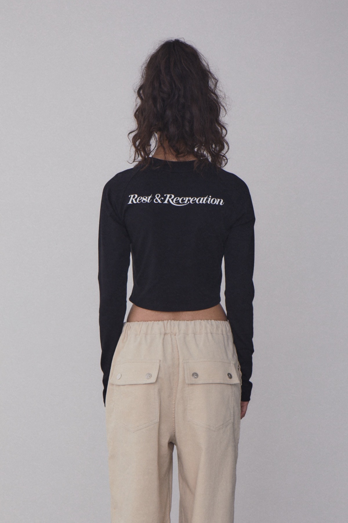 REST & RECREATION】 RR ARROW POINT LONG SLEEVE T-SHIRT
