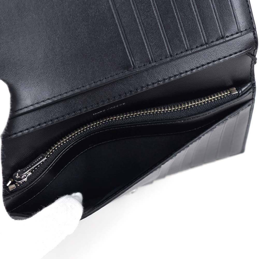 マークジェイコブス 財布 二つ折り財布 長財布 ブラック THE BIFOLD WALLET MARC JACOBS S175L03FA22-001