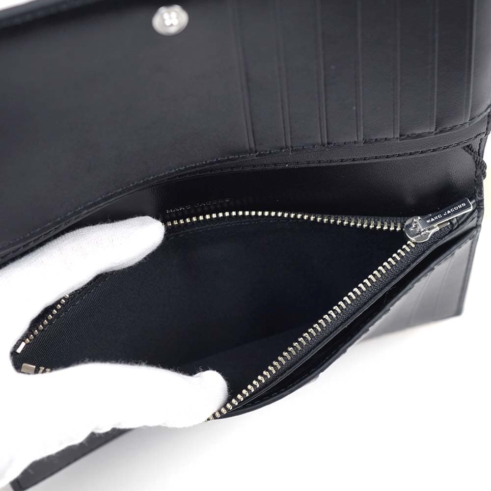 マークジェイコブス 財布 二つ折り財布 長財布 ブラック THE BIFOLD WALLET MARC JACOBS S175L03FA22-001