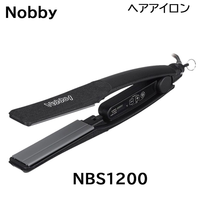 Qoo10] Nobby by TESCOM NBS1200 ストレートアイロン 正規
