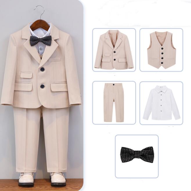 キャンペーン価格子供スーツ 男の子 スーツ 演奏会　入学式 シャツ 男の子スーツ 子供 フォーマルウエア フォーマル セット 発表会 入学式 入園式 キッズスーツ 七五三 結婚式 卒園式 卒業式 90
