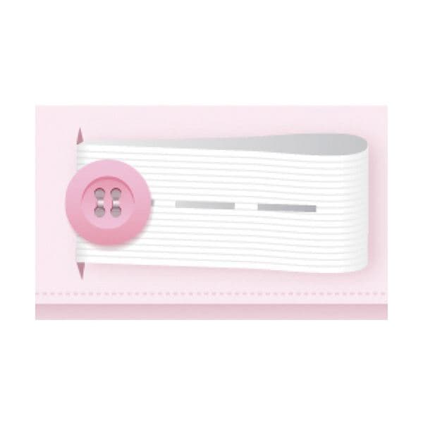 （まとめ）ケアファッション 大きめボタンパジャマ婦人用 ピンク L 98000-02 1着 （柄指定不可）[x10セット]