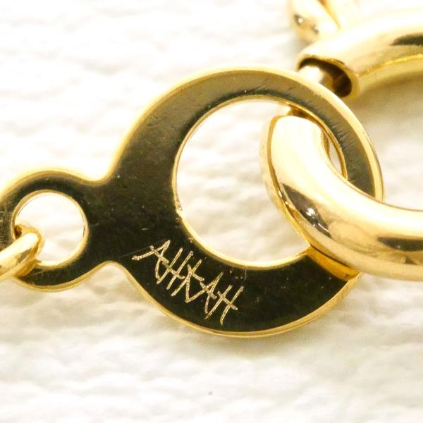 アーカー K18YG ネックレス ダイヤ 0.10 総重量約0.9g 約39cm ジュエリー 中古