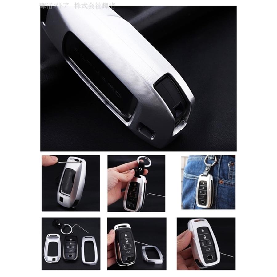 トヨタ A アルミ スマートキーケース キーカバー キーホルダー アルファード ヴェルファイア30系 40系 ランドクルーザー ノア ヴォクシー ハリアー GRヤリス トヨタ A アルミ スマートキーケース キーカバー キーホルダー アルファード ヴェルファイア30系 40系 ランドクルーザー ノア ヴォクシー ハリアー GRヤリス
