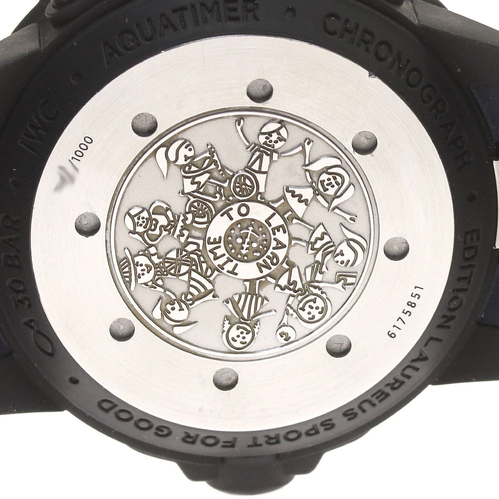 ベルト訳あり IWC SCHAFFHAUSEN IW379507 アクアタイマー ローレウス スポーツ フォー グッド クロノグラフ AT メンズ _816570【中古】 ベルト訳あり IWC SCHAFFHAUSEN IW379507 アクアタイマー ローレウス スポーツ フォー グッド クロノグラフ AT メンズ _816570【中古】