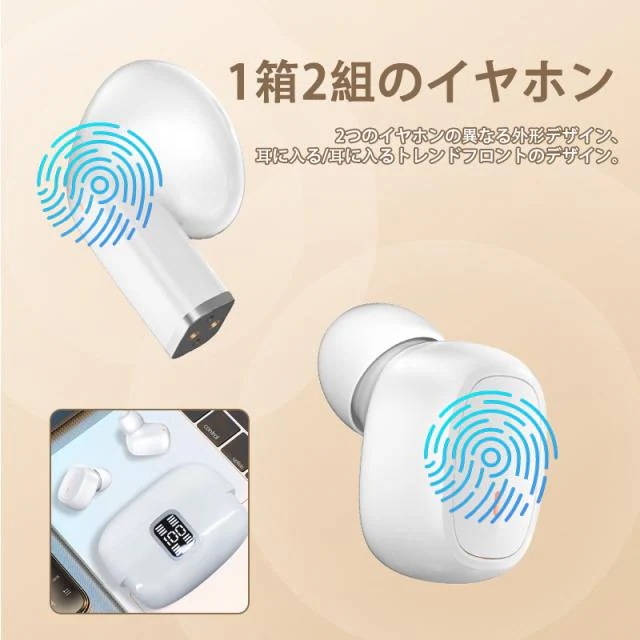 イヤホン ワイヤレスイヤホン Bluetooth5.3 自動ペアリング カップル ブルートゥースイヤホン タッチ簡単操作 Hi-Fi 左右分離型 通学通勤 プレゼント イヤホン ワイヤレスイヤホン Bluetooth5.3 自動ペアリング カップル ブルートゥースイヤホン タッチ簡単操作 Hi-Fi 左右分離型 通学通勤 プレゼント