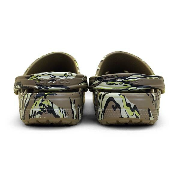 Classic Printed Camo Clog 206454 260 クラシック プリンテッド カモ クロッグ カーキ 砂漠迷彩 メンズ カジュアル シンプル スポーティ おしゃれ アウトドア ミ