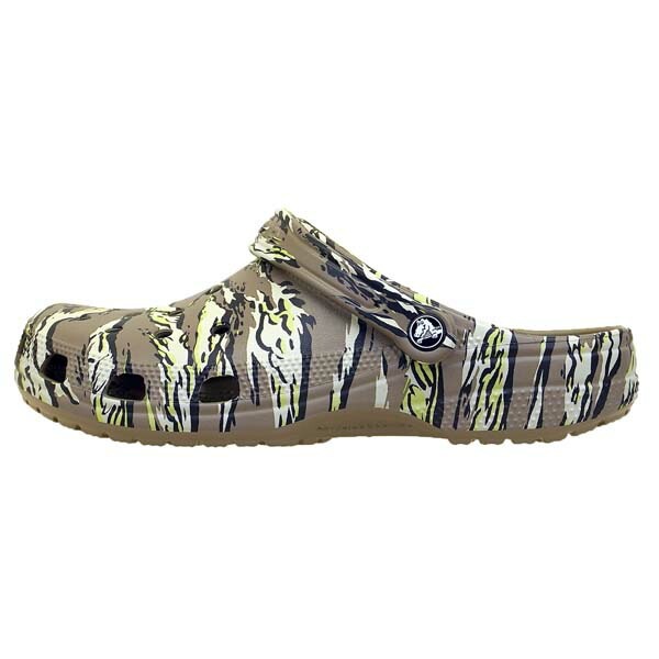 Classic Printed Camo Clog 206454 260 クラシック プリンテッド カモ クロッグ カーキ 砂漠迷彩 メンズ カジュアル シンプル スポーティ おしゃれ アウトドア ミ