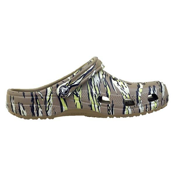 Classic Printed Camo Clog 206454 260 クラシック プリンテッド カモ クロッグ カーキ 砂漠迷彩 メンズ カジュアル シンプル スポーティ おしゃれ アウトドア ミ