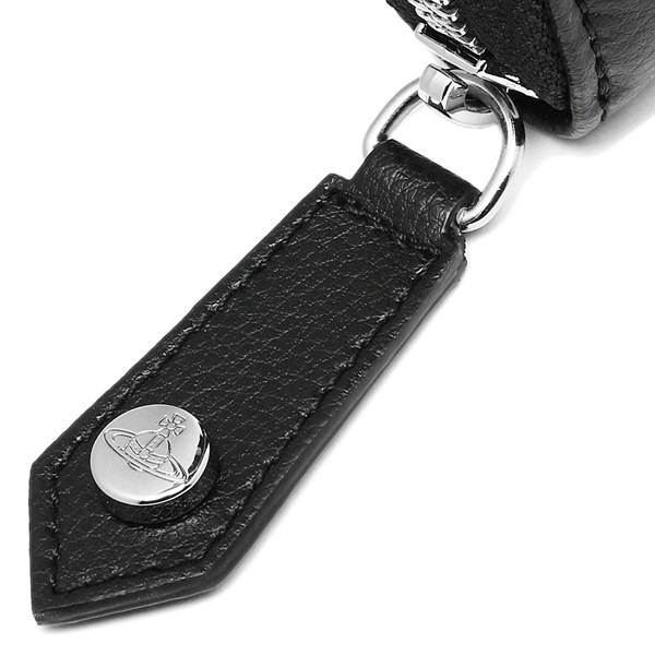 ヴィヴィアンウエストウッド 財布 VIVIENNE WESTWOOD 321556 10188 SHEFFIELD ZIP ROUND WALLET レディース 長財布 無地 BLACK 黒 ヴィヴィアンウエストウッド 財布 VIVIENNE WESTWOOD 321556 10188 SHEFFIELD ZIP ROUND WALLET レディース 長財布 無地 BLACK 黒