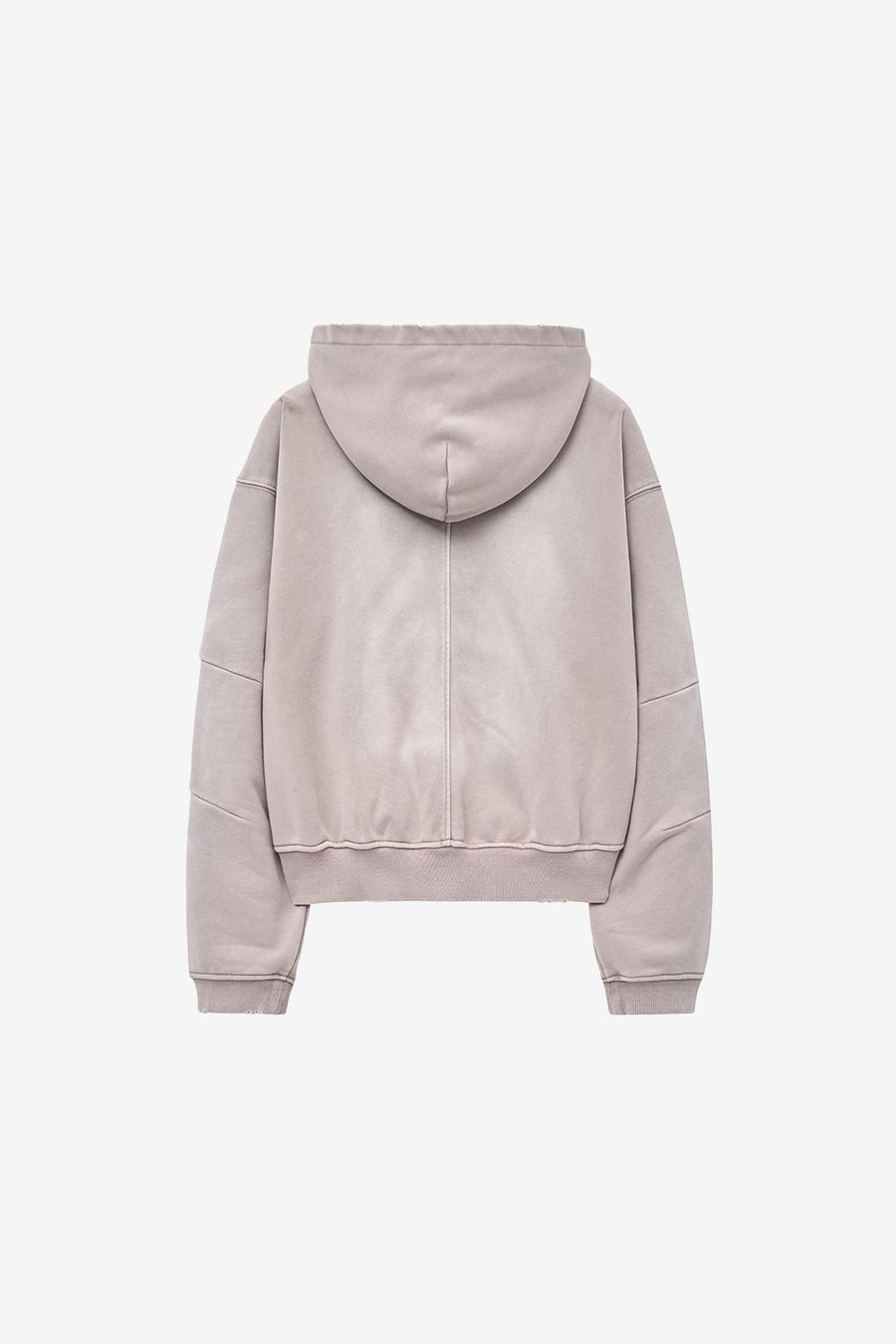 【INSILENCE】 WASHING DART HOODED ZIP-UP : SAGE BROWN 【INSILENCE】 WASHING DART HOODED ZIP-UP : SAGE BROWN