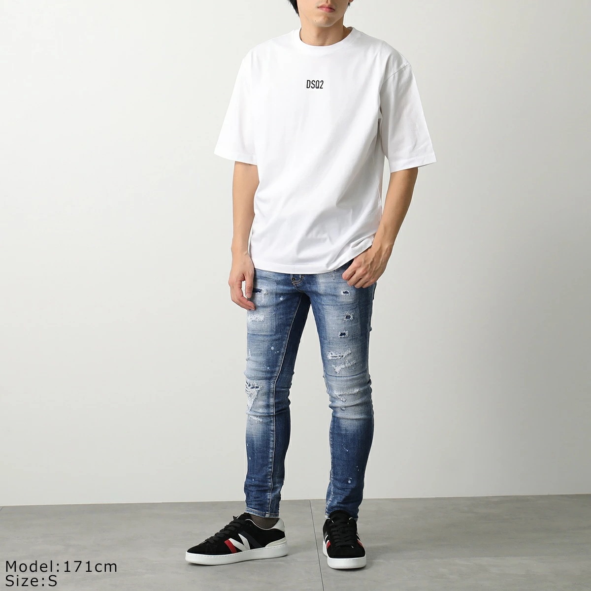 DSQUARED2 ディースクエアード Tシャツ LOOSE FIT T S74GD1267 S23009 メンズ 半袖 コットン カットソー クルーネック ロゴT カラー2色 DSQUARED2 ディースクエアード Tシャツ LOOSE FIT T S74GD1267 S23009 メンズ 半袖 コットン カットソー クルーネック ロゴT カラー2色