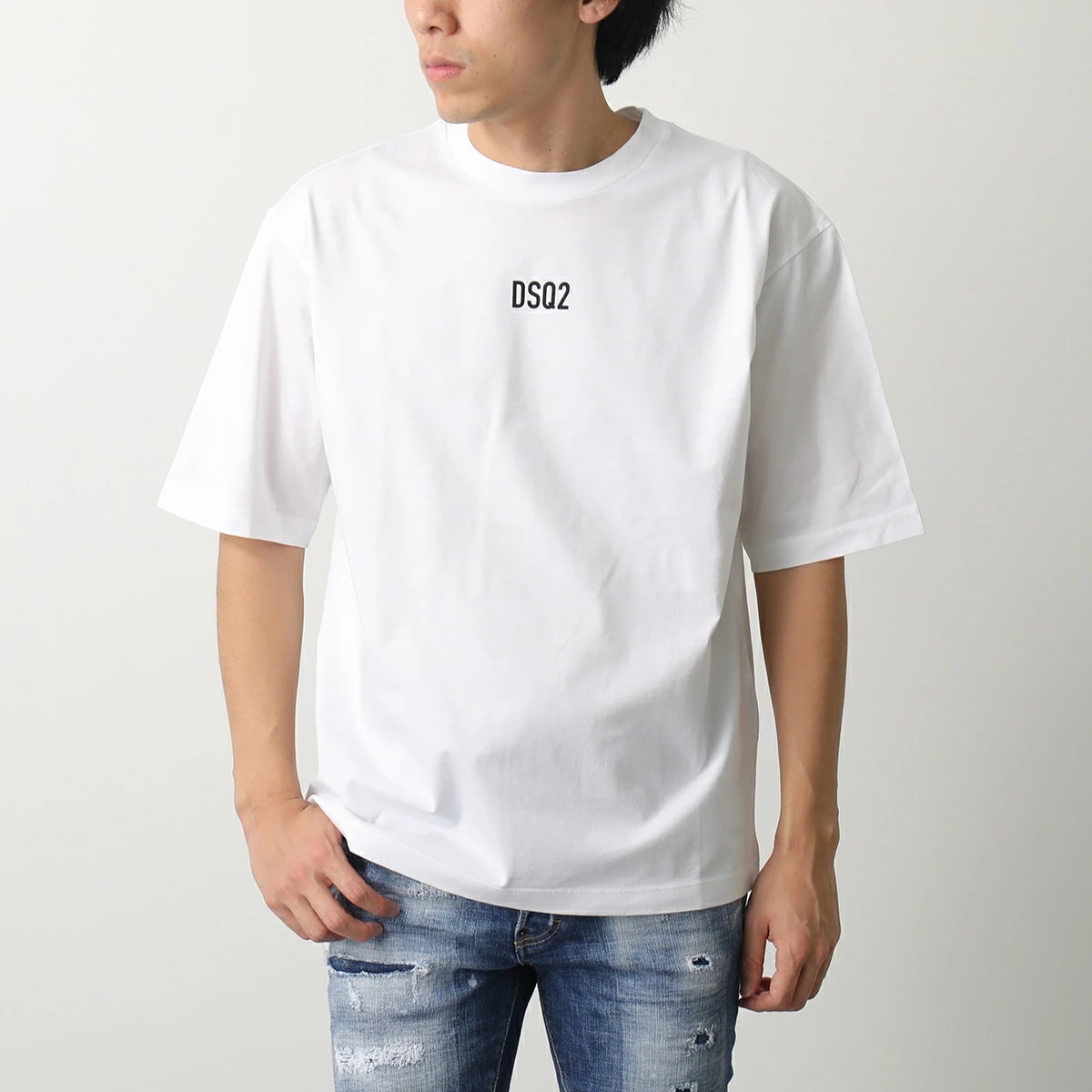 DSQUARED2 ディースクエアード Tシャツ LOOSE FIT T S74GD1267 S23009 メンズ 半袖 コットン カットソー クルーネック ロゴT カラー2色 DSQUARED2 ディースクエアード Tシャツ LOOSE FIT T S74GD1267 S23009 メンズ 半袖 コットン カットソー クルーネック ロゴT カラー2色