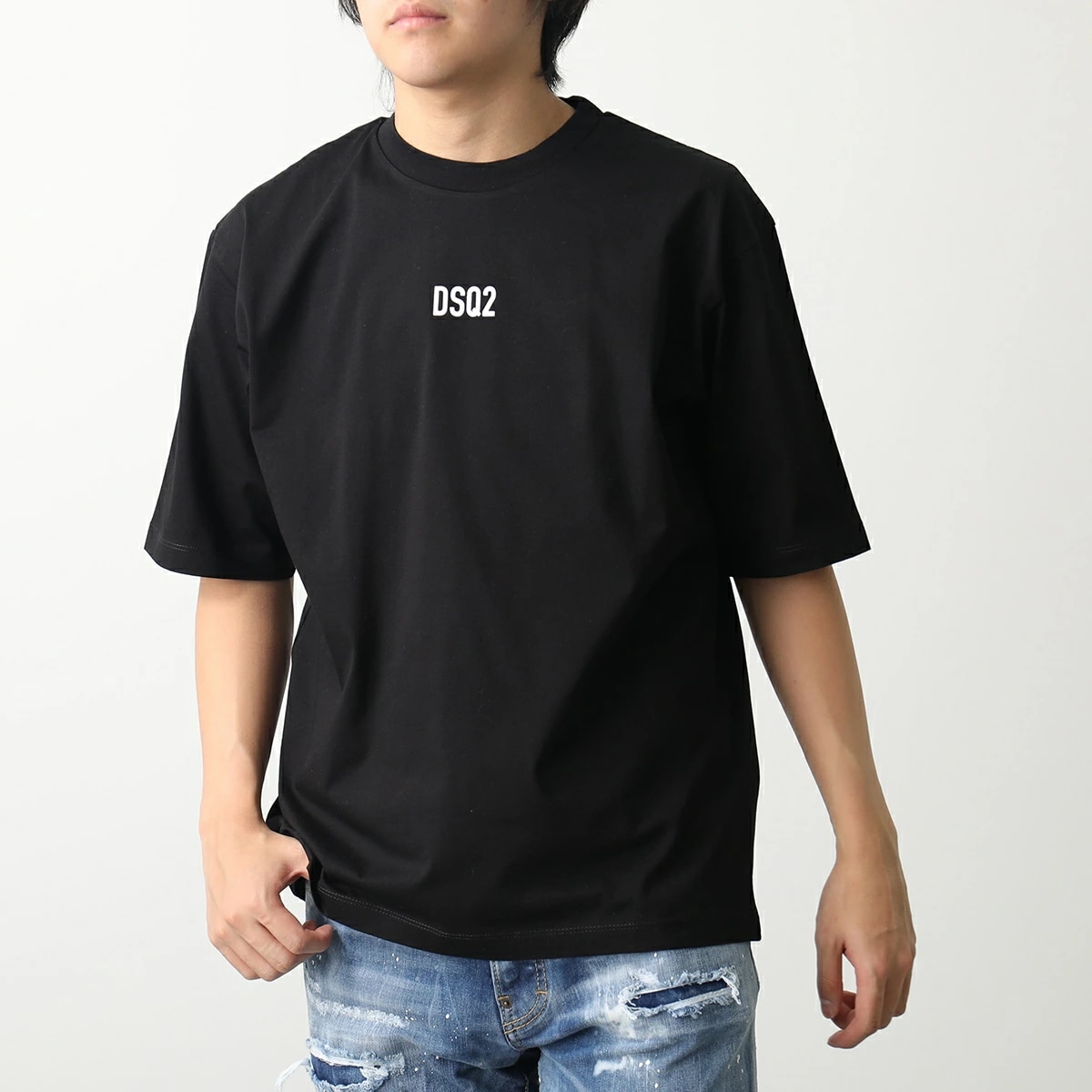 DSQUARED2 ディースクエアード Tシャツ LOOSE FIT T S74GD1267 S23009 メンズ 半袖 コットン カットソー クルーネック ロゴT カラー2色 DSQUARED2 ディースクエアード Tシャツ LOOSE FIT T S74GD1267 S23009 メンズ 半袖 コットン カットソー クルーネック ロゴT カラー2色