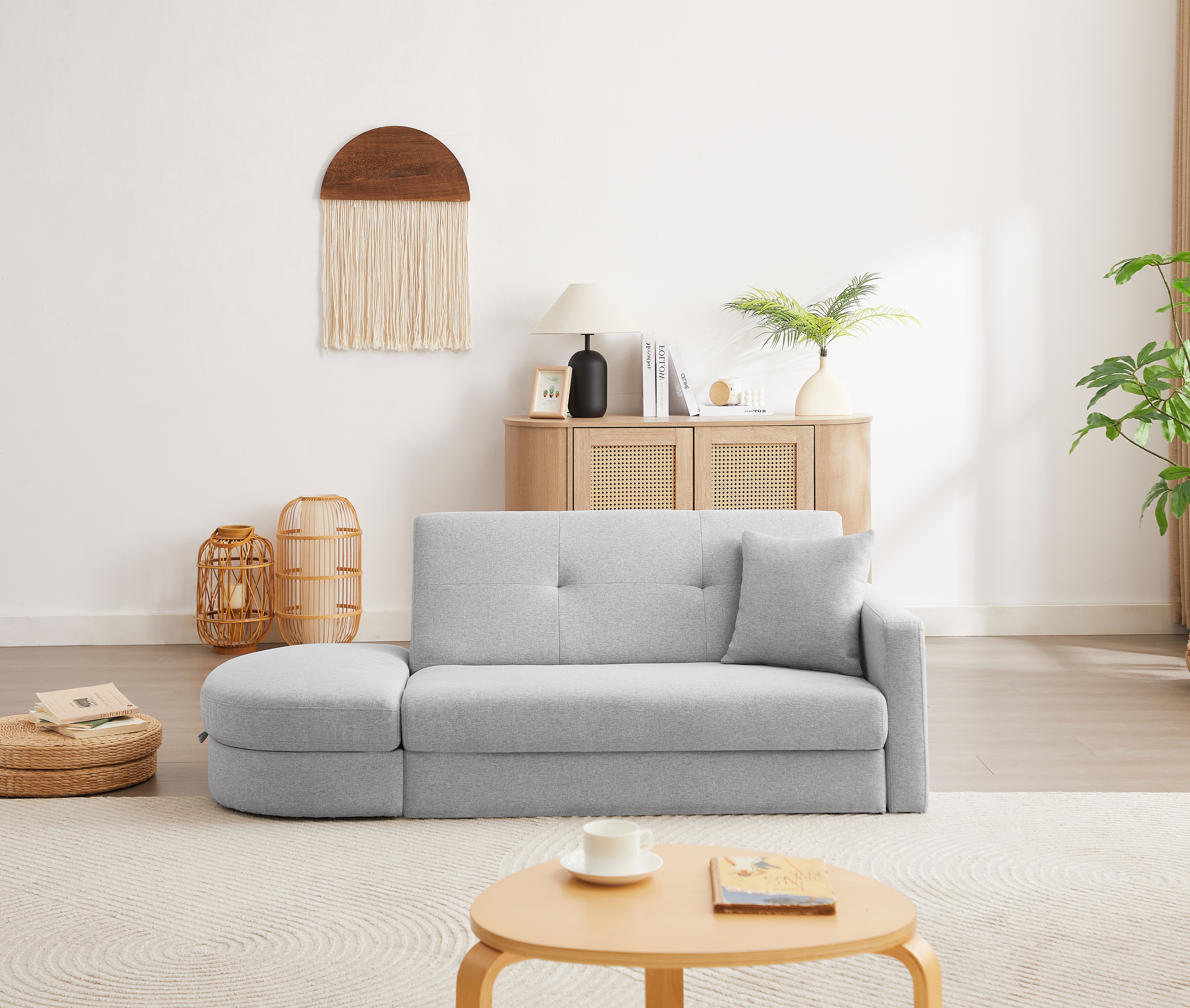 【2点購入で150OFF】【国内即発送】ソファ ソファーベッド カウチソファ 2人掛け オットマン付き 多機能ソファ 左右側とも取り付けるアームレスト たくさん収納 レイアウト自由 クッション1個 【2点購入で150OFF】【国内即発送】ソファ ソファーベッド カウチソファ 2人掛け オットマン付き 多機能ソファ 左右側とも取り付けるアームレスト たくさん収納 レイアウト自由 クッション1個