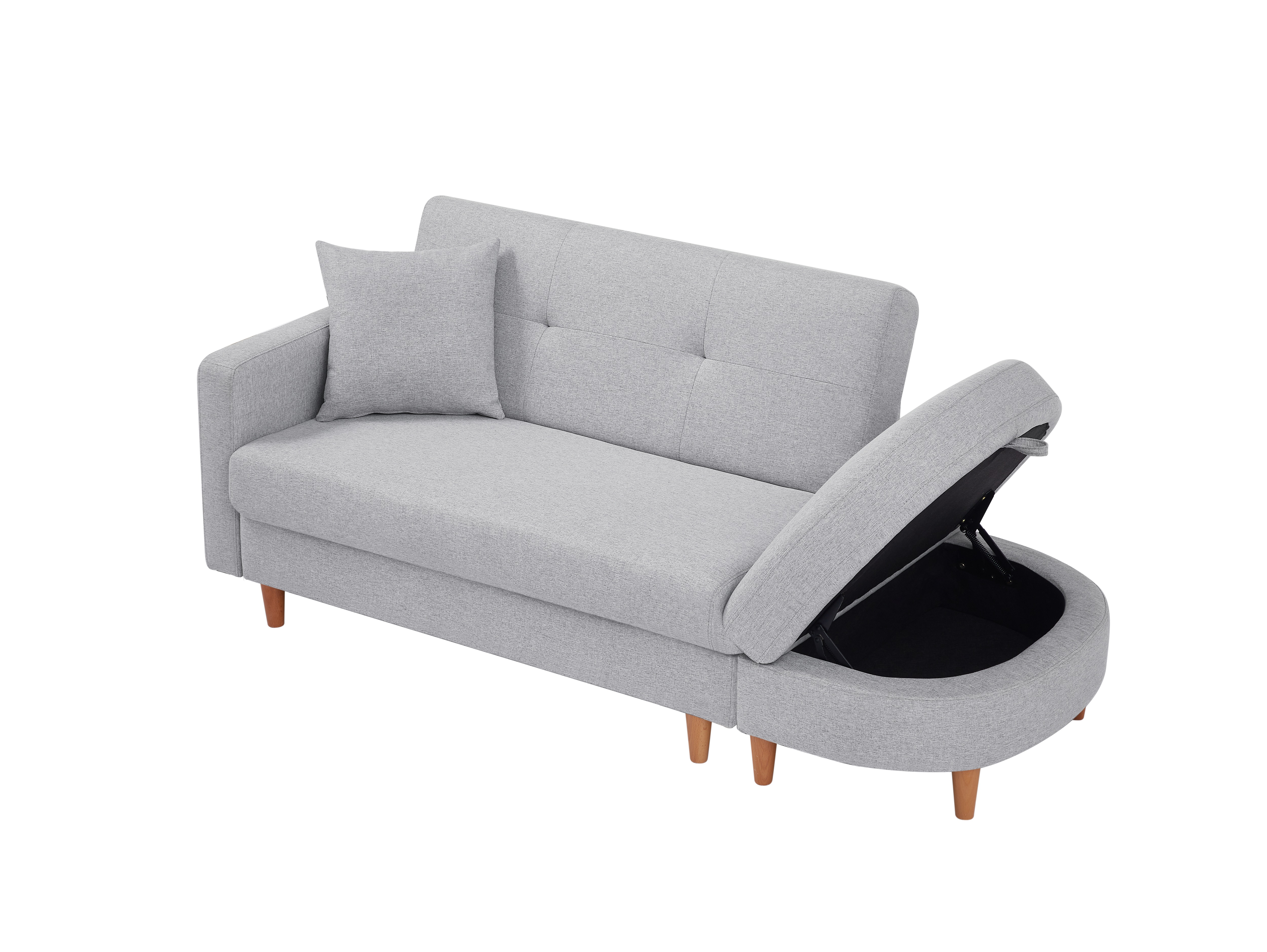 【2点購入で150OFF】【国内即発送】ソファ ソファーベッド カウチソファ 2人掛け オットマン付き 多機能ソファ 左右側とも取り付けるアームレスト たくさん収納 レイアウト自由 クッション1個 【2点購入で150OFF】【国内即発送】ソファ ソファーベッド カウチソファ 2人掛け オットマン付き 多機能ソファ 左右側とも取り付けるアームレスト たくさん収納 レイアウト自由 クッション1個