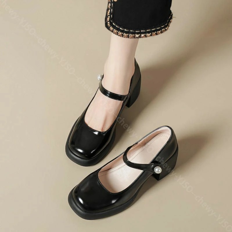 500円OFFクーポン レディース ハイヒール メリージェーン シューズ エナメル パンプス ソフト革 痛くない 7cmヒール 太ヒール フォーマル 美脚パンプス 滑り止め 靴 立ち仕事や通勤 入学式 500円OFFクーポン レディース ハイヒール メリージェーン シューズ エナメル パンプス ソフト革 痛くない 7cmヒール 太ヒール フォーマル 美脚パンプス 滑り止め 靴 立ち仕事や通勤 入学式