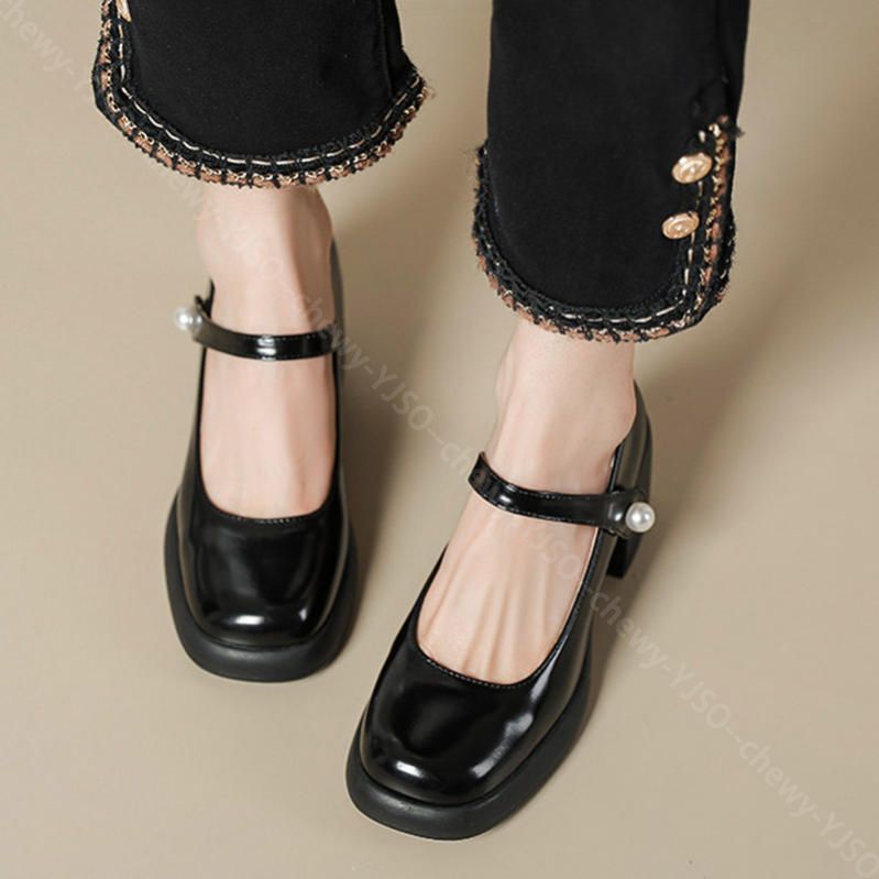 500円OFFクーポン レディース ハイヒール メリージェーン シューズ エナメル パンプス ソフト革 痛くない 7cmヒール 太ヒール フォーマル 美脚パンプス 滑り止め 靴 立ち仕事や通勤 入学式 500円OFFクーポン レディース ハイヒール メリージェーン シューズ エナメル パンプス ソフト革 痛くない 7cmヒール 太ヒール フォーマル 美脚パンプス 滑り止め 靴 立ち仕事や通勤 入学式