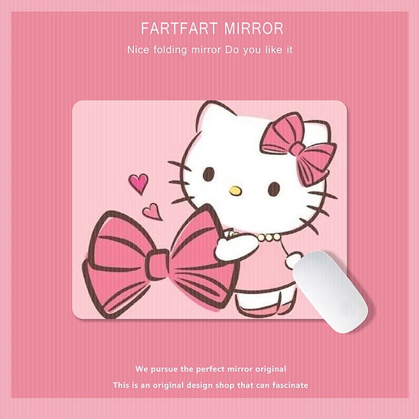 ハローキティ♡ダイカットマウス 楽天市場】ハローキティ マウスパッド ダイカット マウス置き