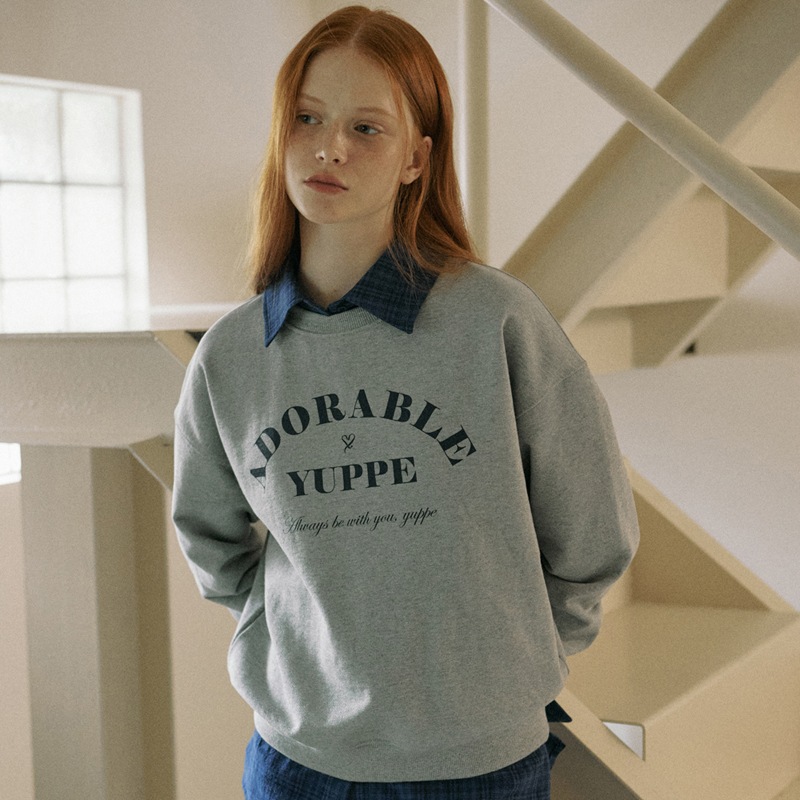 ADORABLE SWEATSHIRT_2 COLORS ADORABLE SWEATSHIRT_2 COLORS