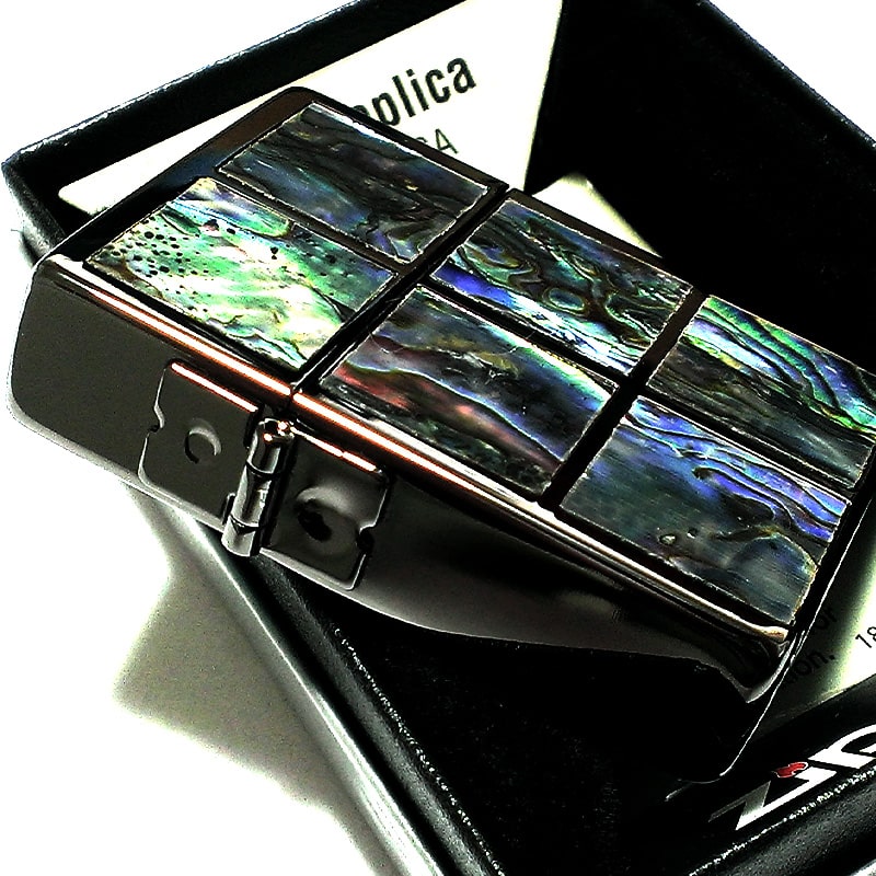 ZIPPO 1935 復刻 レプリカ シェル ジッポ ライター スクエア かっこいい 両面加工 ブラックニッケル 貝貼り 黒ニッケル おしゃれ メンズ レディース プレゼント ギフト ZIPPO 1935 復刻 レプリカ シェル ジッポ ライター スクエア かっこいい 両面加工 ブラックニッケル 貝貼り 黒ニッケル おしゃれ メンズ レディース プレゼント ギフト