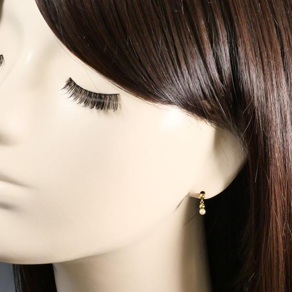 K18 18金 YG イエローゴールド ピアス パール(真珠) 総重量約0.3g ジュエリー 中古 K18 18金 YG イエローゴールド ピアス パール(真珠) 総重量約0.3g ジュエリー 中古