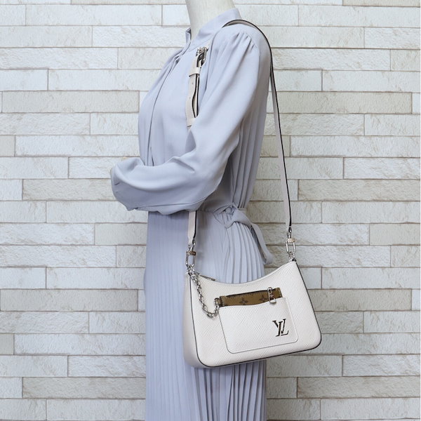 美品【ルイヴィトン】エピマレル トートバッグ 2wayショルダー マレル ルイヴィトン LOUIS VUITTON エピ マレル・トートMM 2WAY