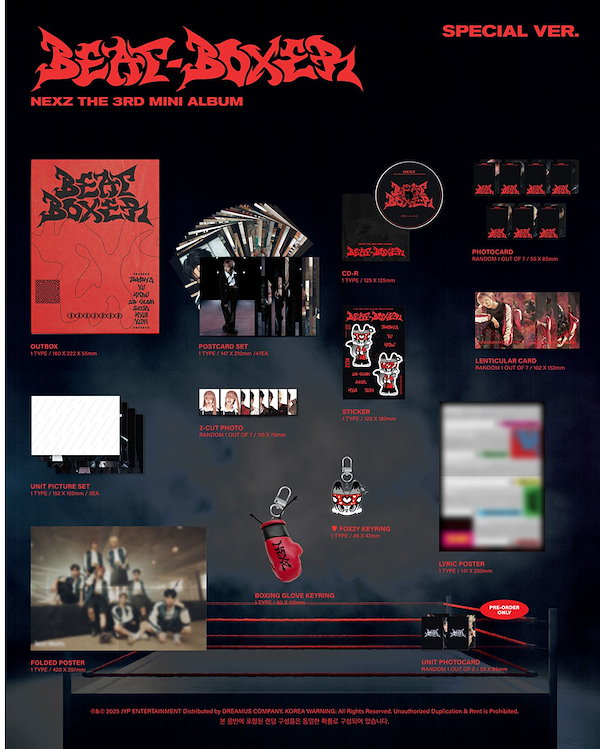 Qoo10] JYP Entertainment NEXZ - 3RD MINI ALBU