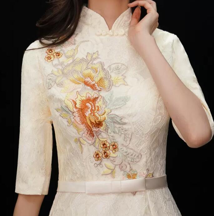 格安販売中レディースドレス 高級感 シャンパン 刺繍 女性 エレガント フィッシュテール 上品 音楽会 演奏会 着やせ 新着 ファスナータイプ ロングワンピース ウェディングドレス パーティー お呼ば 格安販売中レディースドレス 高級感 シャンパン 刺繍 女性 エレガント フィッシュテール 上品 音楽会 演奏会 着やせ 新着 ファスナータイプ ロングワンピース ウェディングドレス パーティー お呼ば