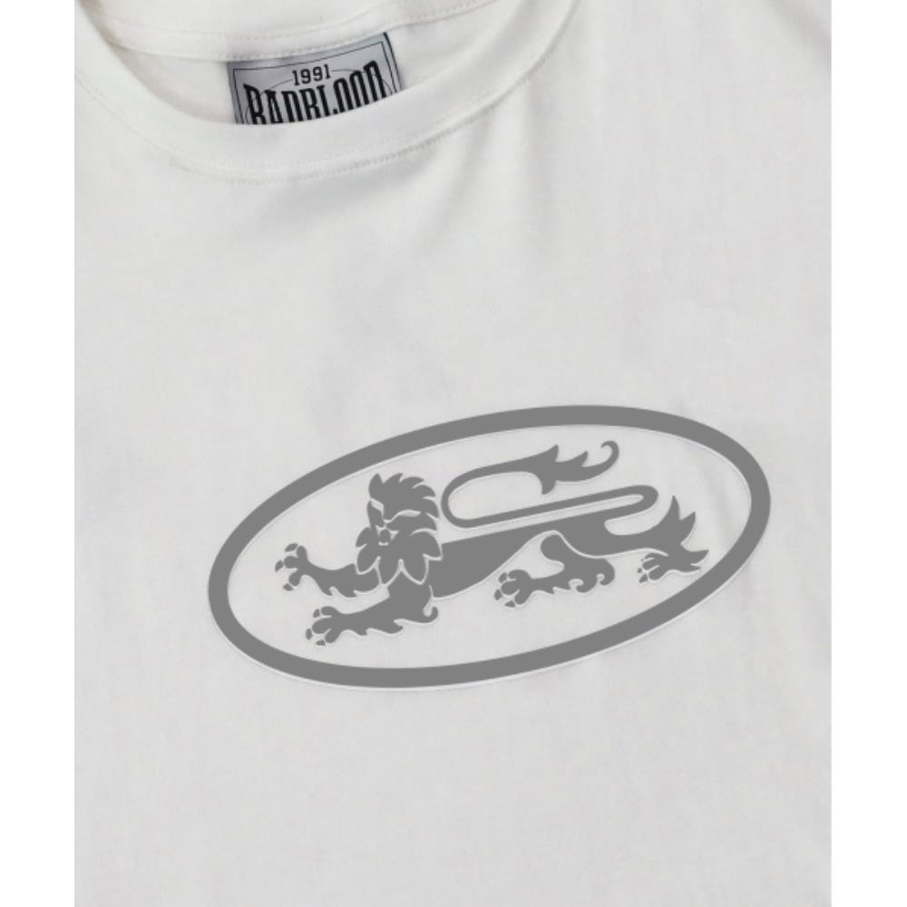 BADBLOOD Mystic Basic T-Shirt White w-tee25-082 BADBLOOD Mystic Basic T-Shirt White w-tee25-082