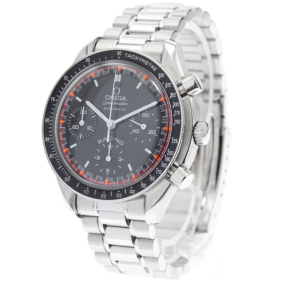 オメガ OMEGA 3518.50 スピードマスター レーシング ワールドチャンピオン2000 自動巻き メンズ 良品 箱・保証書付き_889751【中古】