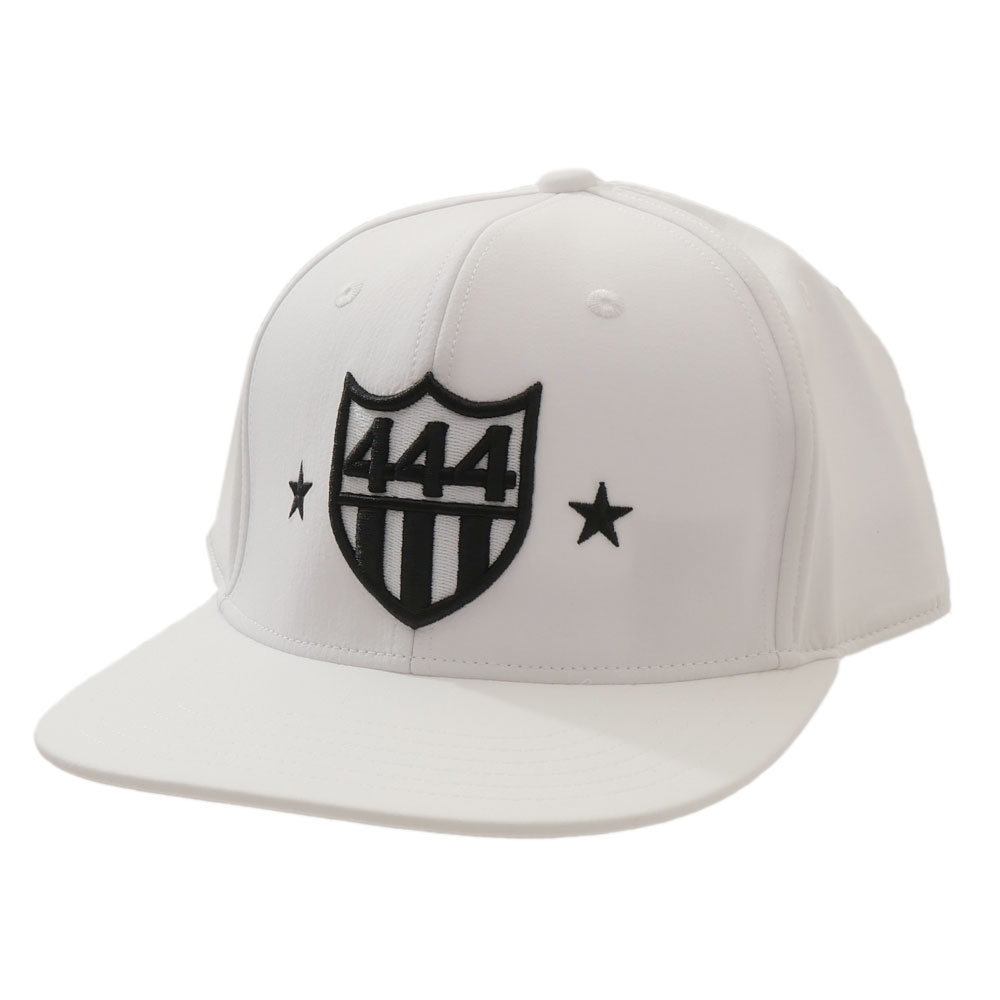 ヨシノリコタケ YOSHINORI KOTAKE 444LOGO BB CAP ベースボール WHITE エンブレム ゴルフキャップ スポーツ 265-001731-010