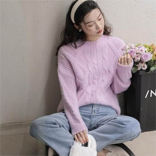 トップス レディース ケーブルニットセーター アランニット プルオーバー 長袖 ラウンドネック フワフワ モコモコ 大人可愛い シンプル カジュアル ナチュラル ベーシック おしゃれ お洒落 大人女子 トップス レディース ケーブルニットセーター アランニット プルオーバー 長袖 ラウンドネック フワフワ モコモコ 大人可愛い シンプル カジュアル ナチュラル ベーシック おしゃれ お洒落 大人女子