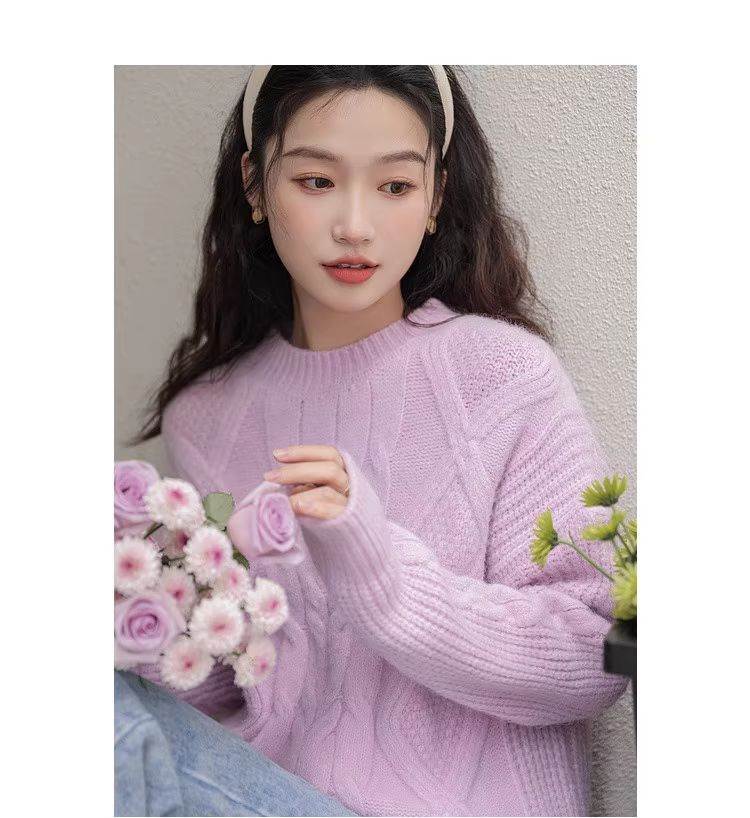 トップス レディース ケーブルニットセーター アランニット プルオーバー 長袖 ラウンドネック フワフワ モコモコ 大人可愛い シンプル カジュアル ナチュラル ベーシック おしゃれ お洒落 大人女子 トップス レディース ケーブルニットセーター アランニット プルオーバー 長袖 ラウンドネック フワフワ モコモコ 大人可愛い シンプル カジュアル ナチュラル ベーシック おしゃれ お洒落 大人女子