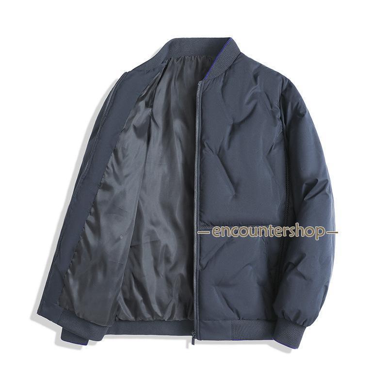 高級な質感スタジャンメンズミリタリージャケットオフィス中綿ブルゾン野球服秋冬暖かい体型カバー通勤上品アウトドア