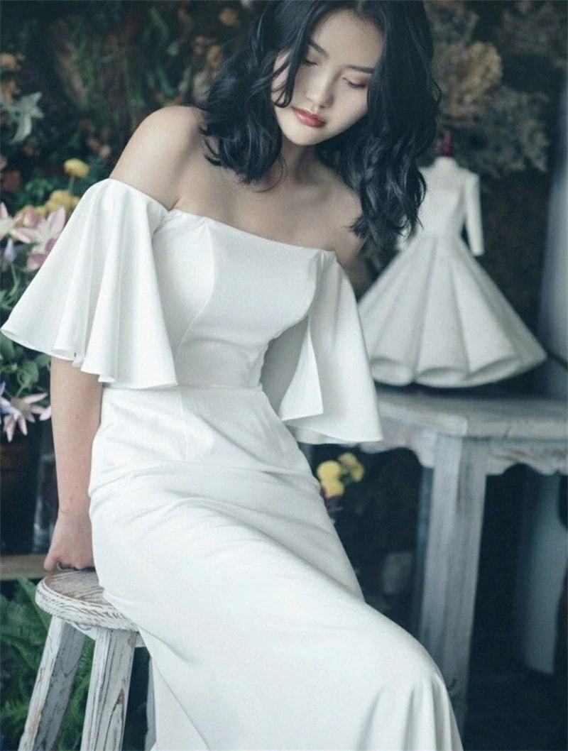 【急速出荷!】ウェディングドレス 大きいサイズ 背中ファスナー カップ付き 前撮り 後撮り 披露宴 リゾートウェディング ガーデンウェディング 花嫁ドレス 二次会 ロング ウエディングドレス シンプル 【急速出荷!】ウェディングドレス 大きいサイズ 背中ファスナー カップ付き 前撮り 後撮り 披露宴 リゾートウェディング ガーデンウェディング 花嫁ドレス 二次会 ロング ウエディングドレス シンプル