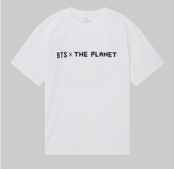 [IKALOOK] BTS X THE PLANET T-shirt 2 Colorイカルック BTS ザ·プラネット 純正品 レディース 半袖Tシャツ2色