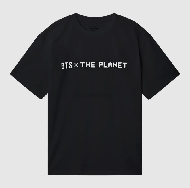 [IKALOOK] BTS X THE PLANET T-shirt 2 Colorイカルック BTS ザ·プラネット 純正品 レディース 半袖Tシャツ2色