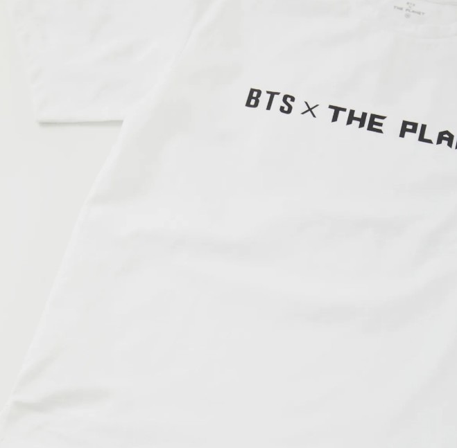 [IKALOOK] BTS X THE PLANET T-shirt 2 Colorイカルック BTS ザ·プラネット 純正品 レディース 半袖Tシャツ2色