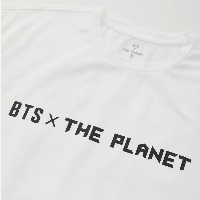 [IKALOOK] BTS X THE PLANET T-shirt 2 Colorイカルック BTS ザ·プラネット 純正品 レディース 半袖Tシャツ2色