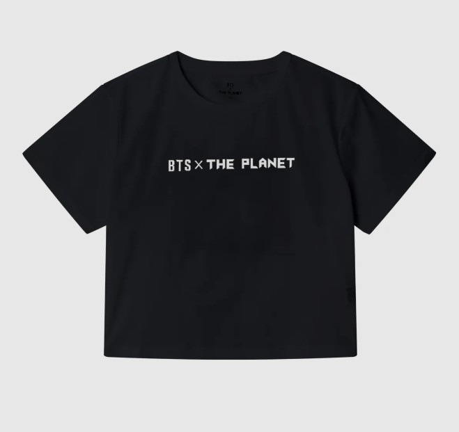 [IKALOOK] BTS X THE PLANET T-shirt 2 Colorイカルック BTS ザ·プラネット 純正品 レディース 半袖Tシャツ2色