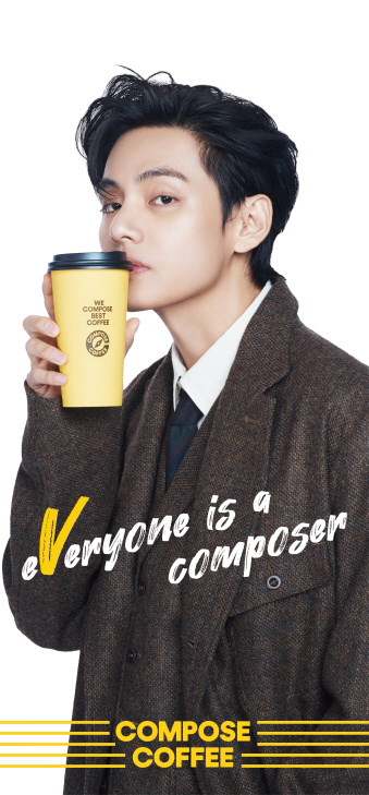 Qoo10] Compose coffee [BTS V カップホルダ贈呈] マグカ